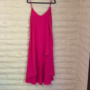 Lulu’s hot pink maxi dress